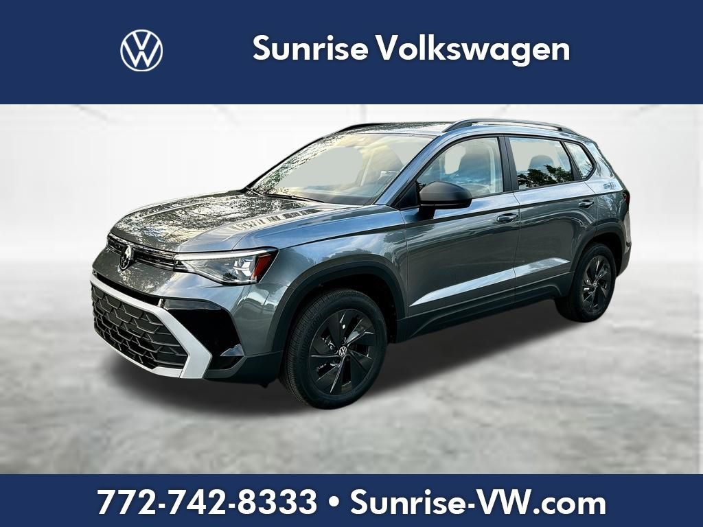 Gray 2026 Volkswagen Taos SUV / Crossover Front-Wheel Drive 8-Speed Automatic
