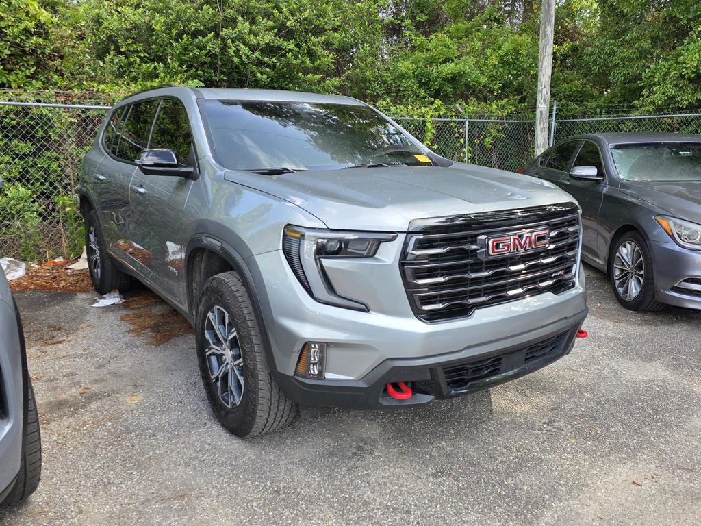 Sterling Metallic 2025 GMC Acadia AT4 AWD SUV / Crossover Four-Wheel Drive 8-Speed Automatic