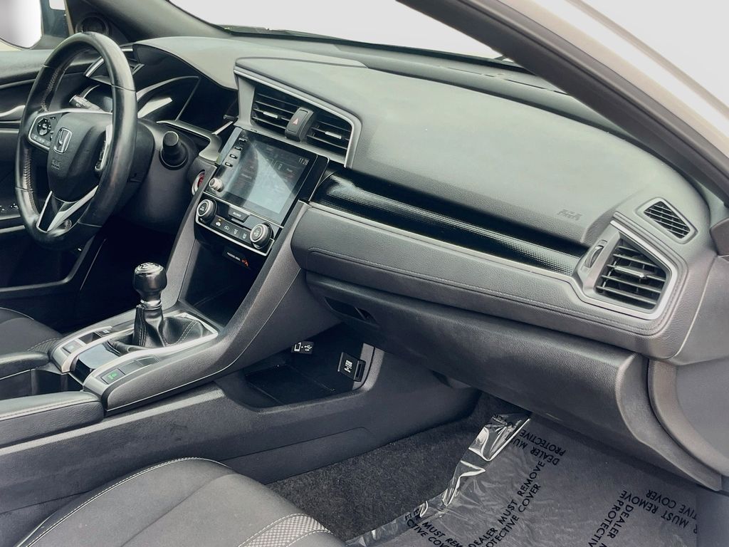 2020 Honda Civic Sport White at Community Honda