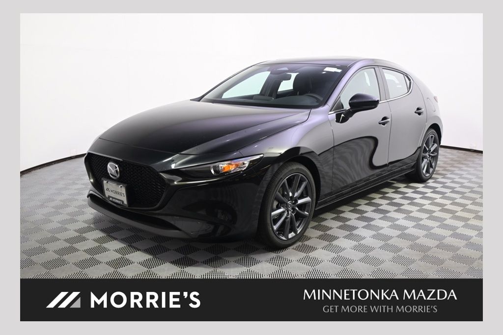 Jet Black 2026 Mazda MAZDA3 Hatchback Front-Wheel Drive 6-Speed Automatic