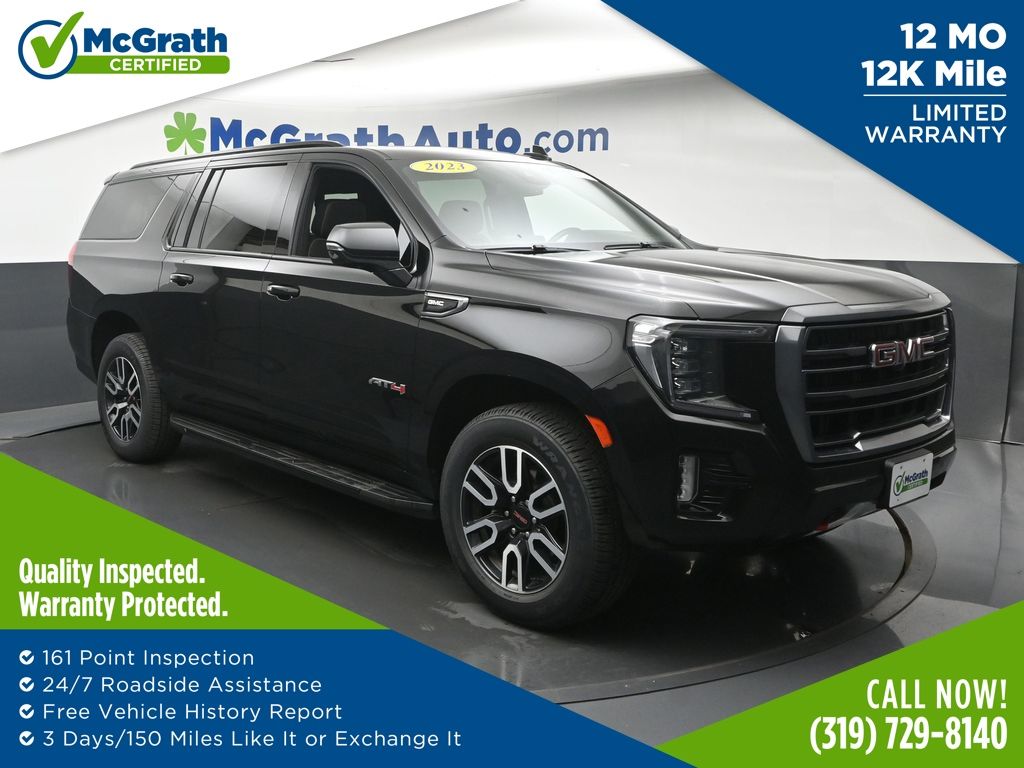 Onyx Black 2023 GMC Yukon XL SUV / Crossover Four-Wheel Drive