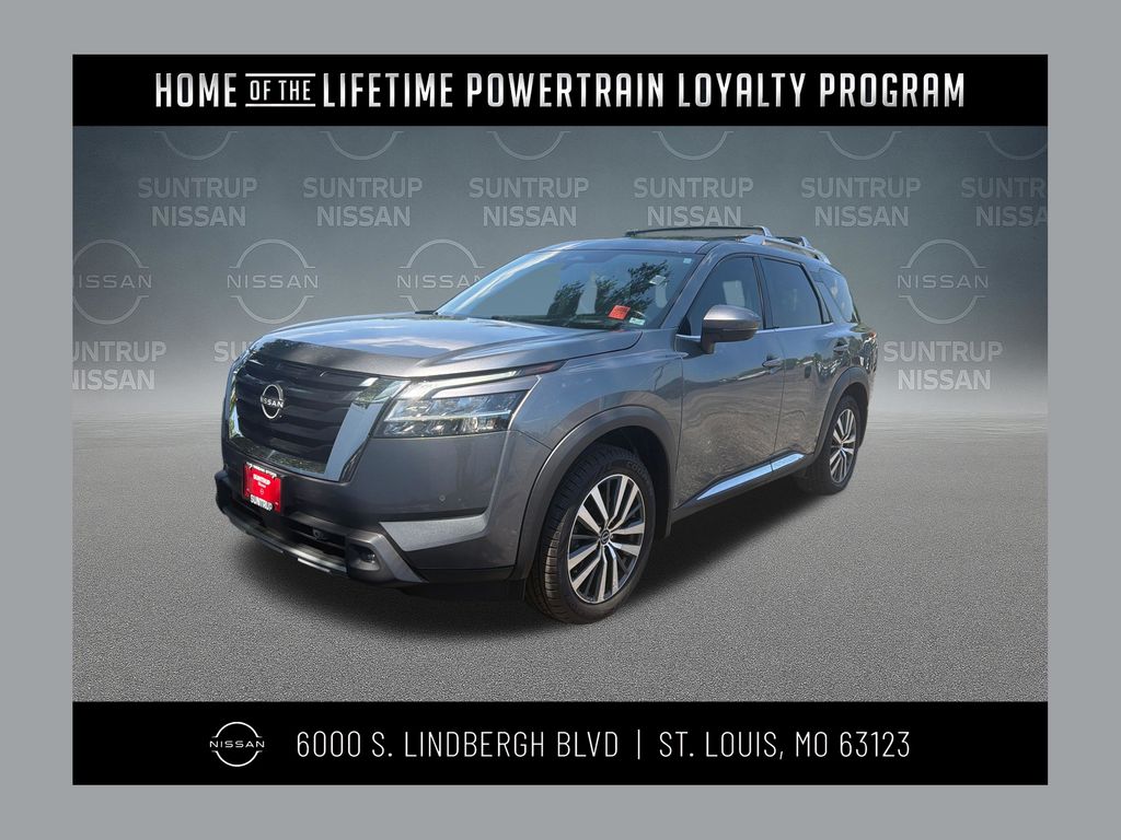 Gray (Gun Metallic) 2022 Nissan Pathfinder SUV / Crossover Front-Wheel Drive 9-Speed Automatic