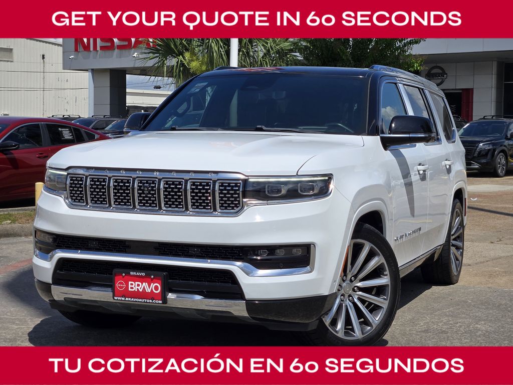 2023 Jeep Grand Wagoneer Series II White at Texan Dodge Chrysler Jeep Ram