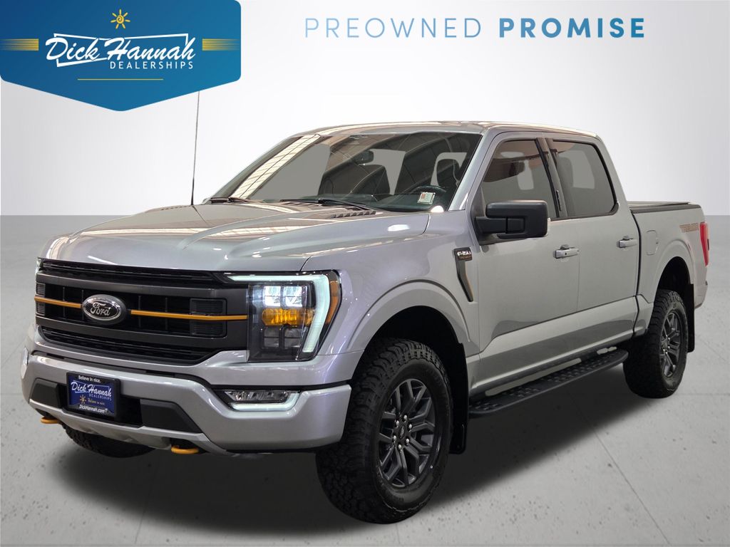 Silver 2023 Ford F-150 Tremor SuperCrew 4WD Pickup Truck Four-Wheel Drive Automatic