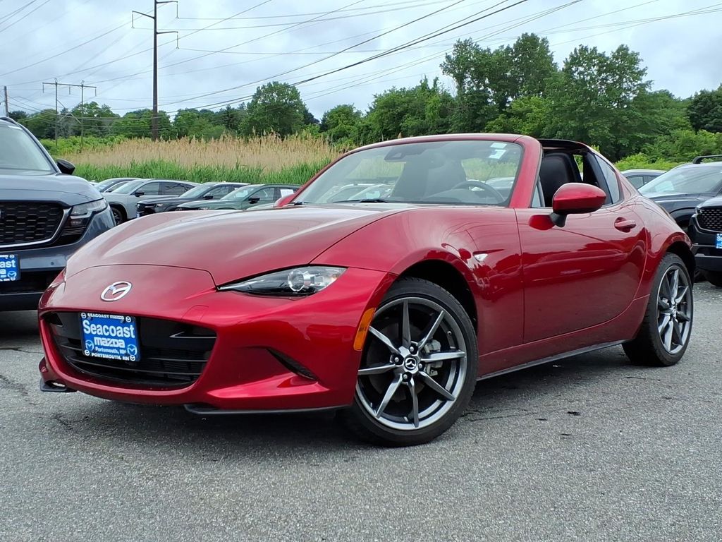 Soul Red Crystal Metallic 2019 Mazda MX-5 Miata Convertible Rear-Wheel Drive 6-Speed Manual