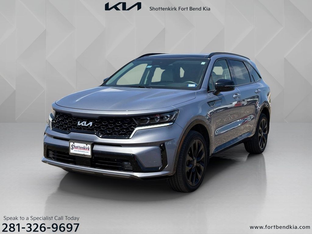 2023 Kia Sorento SX Silver at Joe Myers Mazda Kia