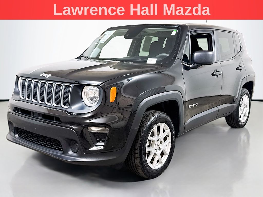 Black Clearcoat 2023 Jeep Renegade SUV / Crossover Four-Wheel Drive 9-Speed Automatic