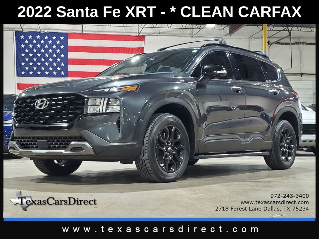 Portofino Gray 2022 Hyundai Santa Fe SUV / Crossover All-Wheel Drive 8-Speed Automatic
