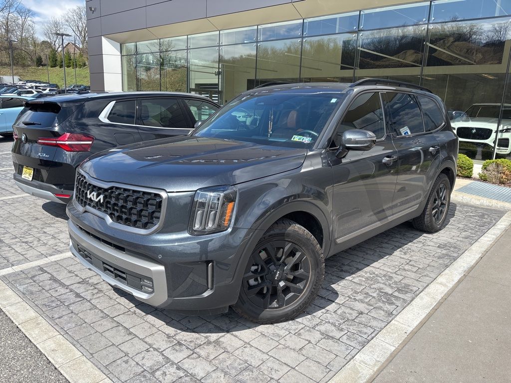 Gravity Gray 2023 Kia Telluride SX-X-Pro AWD SUV / Crossover All-Wheel Drive 8-Speed Automatic