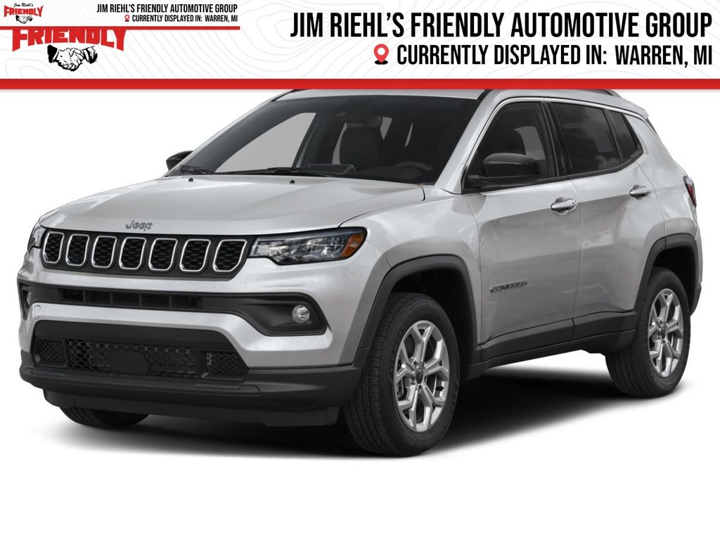 Bright White Clearcoat 2026 Jeep Compass SUV / Crossover Four-Wheel Drive 8-Speed Automatic