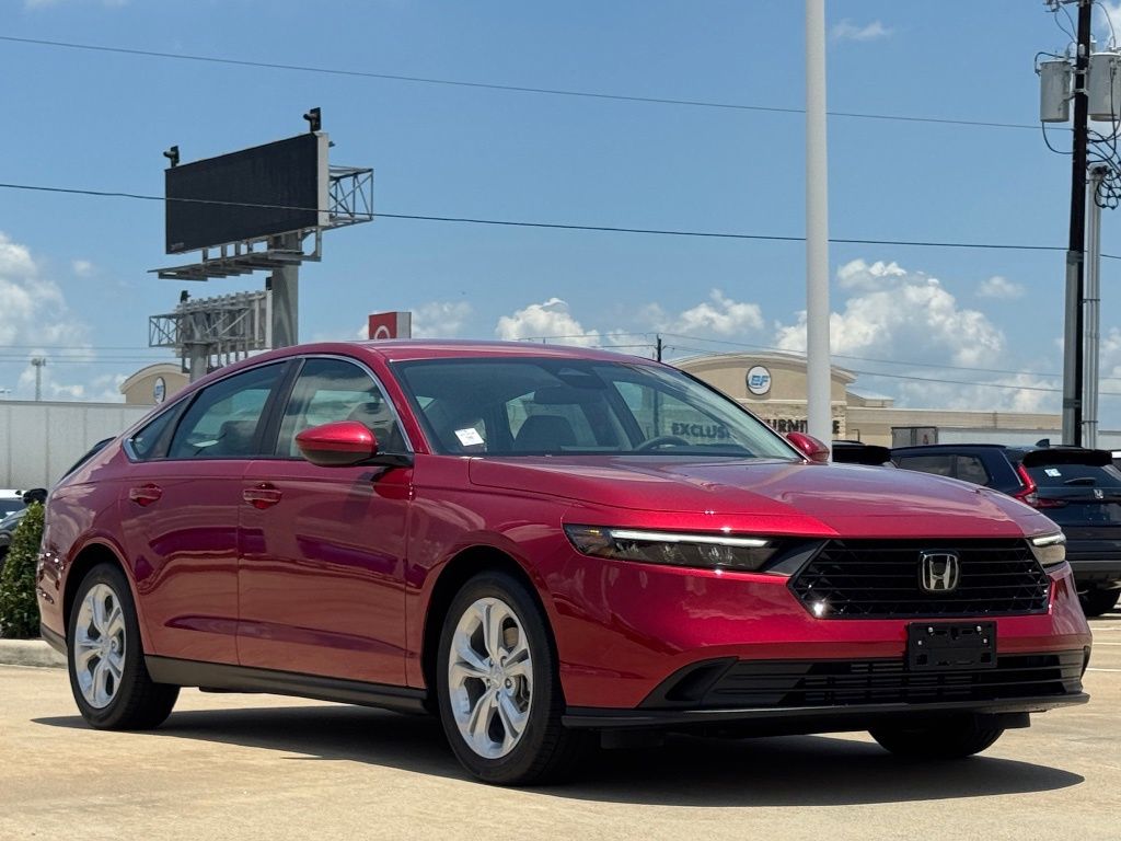 2026 Honda Accord LX Red at Community Honda