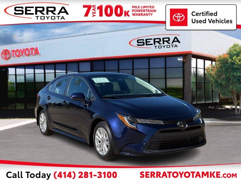 Blueprint 2024 Toyota Corolla LE FWD Sedan Front-Wheel Drive Continuously Variable Transmission