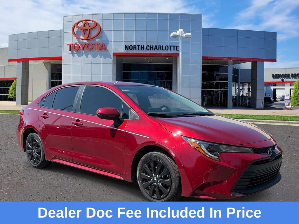 Red (Ruby Flare Pearl) 2026 Toyota Corolla Sedan Front-Wheel Drive Continuously Variable Transmission