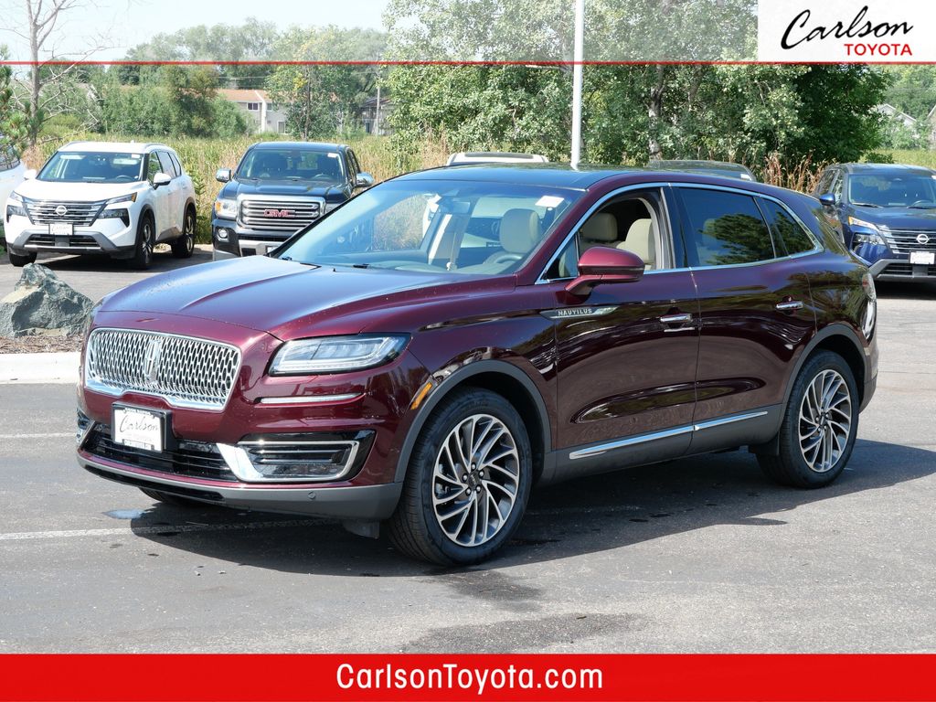 Red (Burgundy) 2020 Lincoln Nautilus SUV / Crossover All-Wheel Drive 8-Speed Automatic