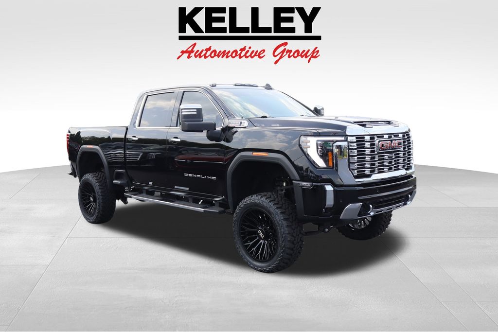 Onyx Black 2025 GMC Sierra 2500HD Pickup Truck Four-Wheel Drive Automatic