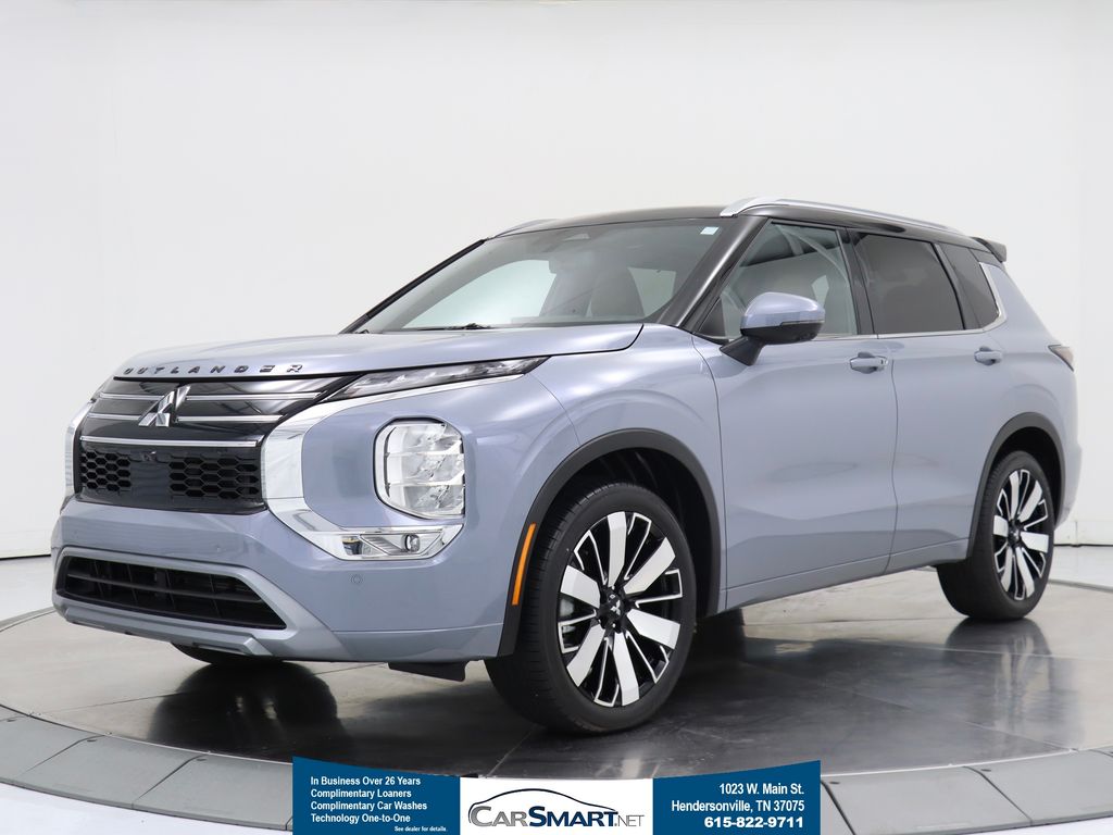 Moonstone Gray/Black Roof 2025 Mitsubishi Outlander SEL FWD SUV / Crossover Front-Wheel Drive Continuously Variable Transmission