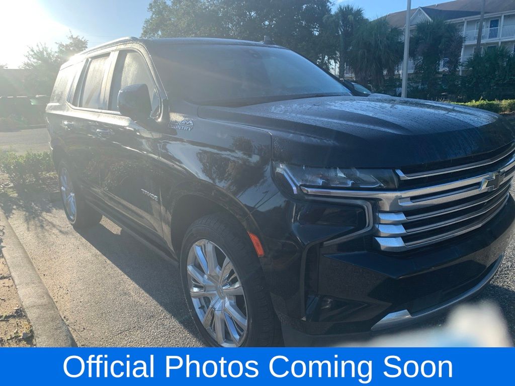 Midnight Blue Metallic 2021 Chevrolet Tahoe SUV / Crossover Four-Wheel Drive