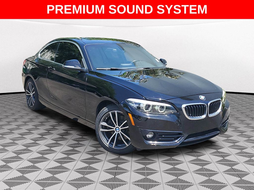 Black Sapphire Metallic 2018 BMW 2 Series 230i Coupe RWD Coupe Rear-Wheel Drive 8-Speed Automatic