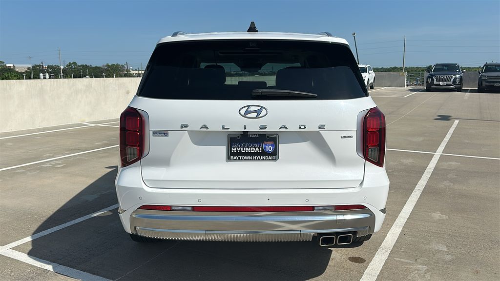 2024 Hyundai Palisade Calligraphy White at Wharton Chevrolet GMC