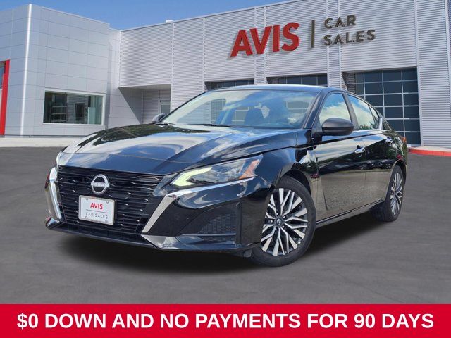 Super Black Clearcoat 2025 Nissan Altima Sedan Front-Wheel Drive Continuously Variable Transmission