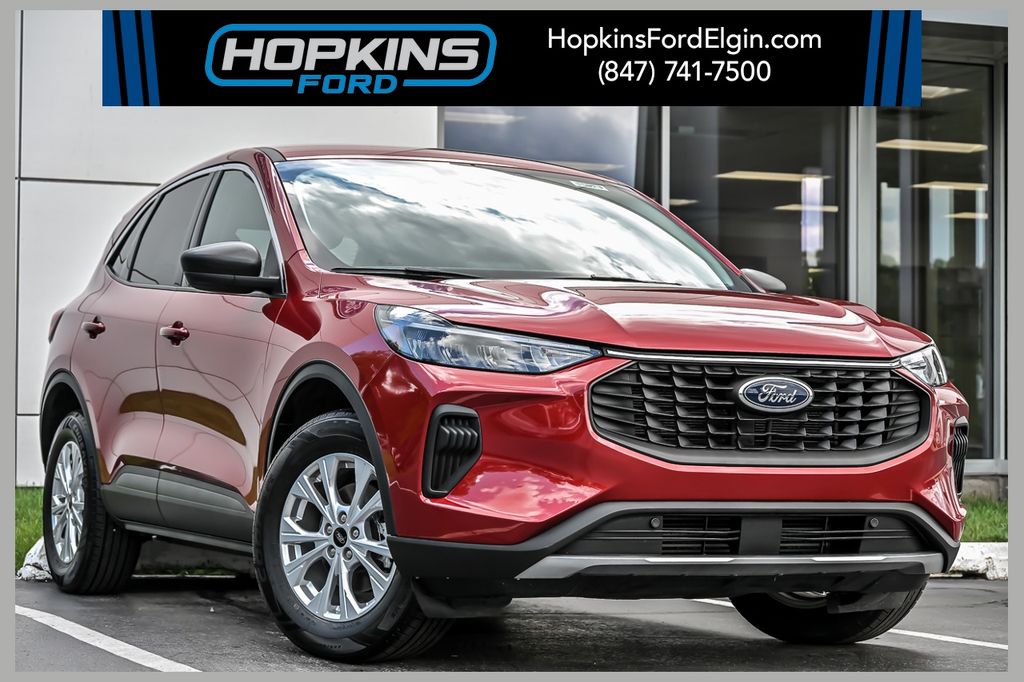 Rapid Red Metallic Tinted Clearcoat 2023 Ford Escape SUV / Crossover All-Wheel Drive 8-Speed Automatic
