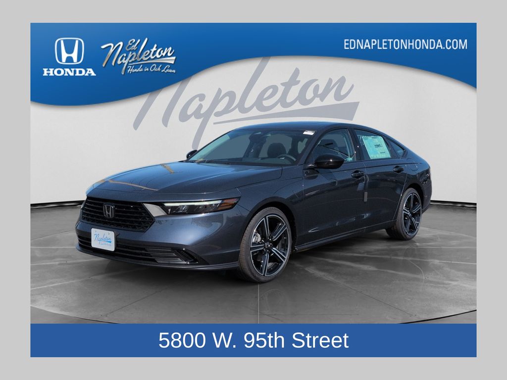 Meteorite Gray Metallic 2026 Honda Accord Sedan Front-Wheel Drive Continuously Variable Transmission