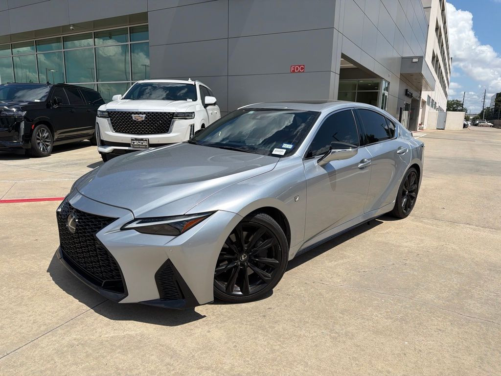2021 Lexus IS 350 F SPORT Silver at Emmons Autoplex