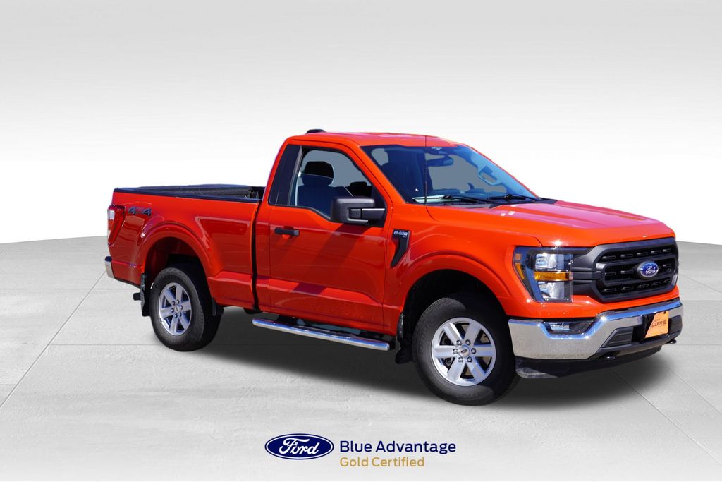 Race Red 2023 Ford F-150 Pickup Truck Four-Wheel Drive Automatic