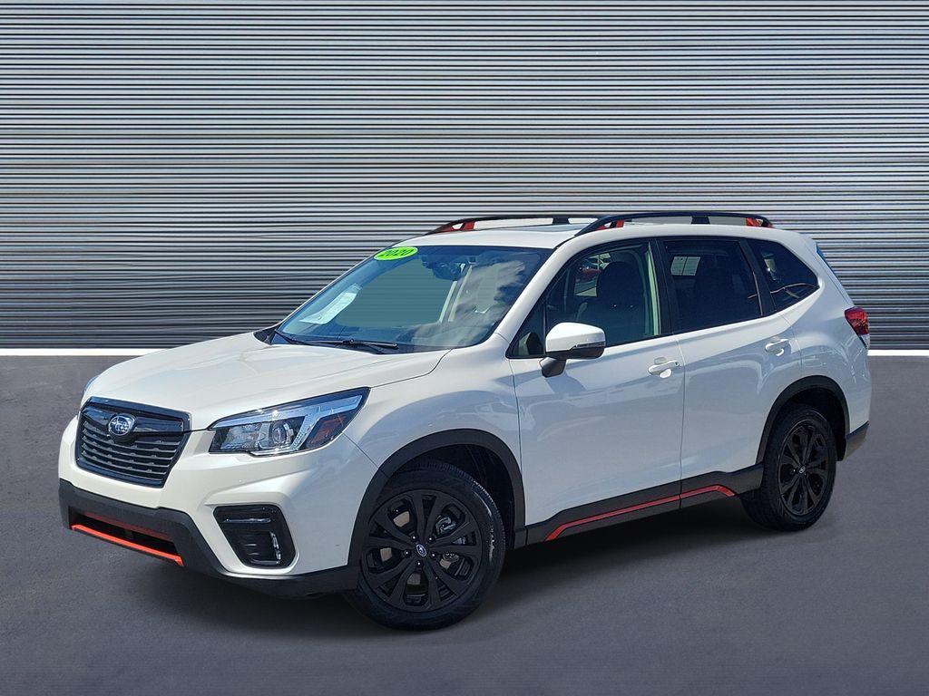 Crystal White Pearl 2020 Subaru Forester SUV / Crossover All-Wheel Drive Continuously Variable Transmission