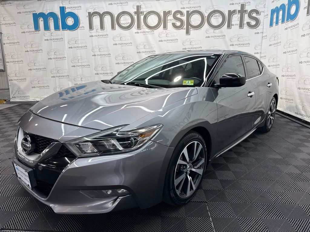 Gray (Gun Metallic) 2017 Nissan Maxima Sedan Front-Wheel Drive Continuously Variable Transmission