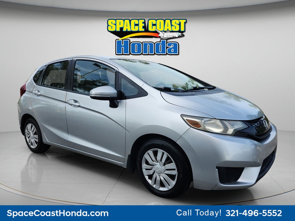 Alabaster Silver Metallic 2016 Honda Fit Hatchback Front-Wheel Drive Continuously Variable Transmission