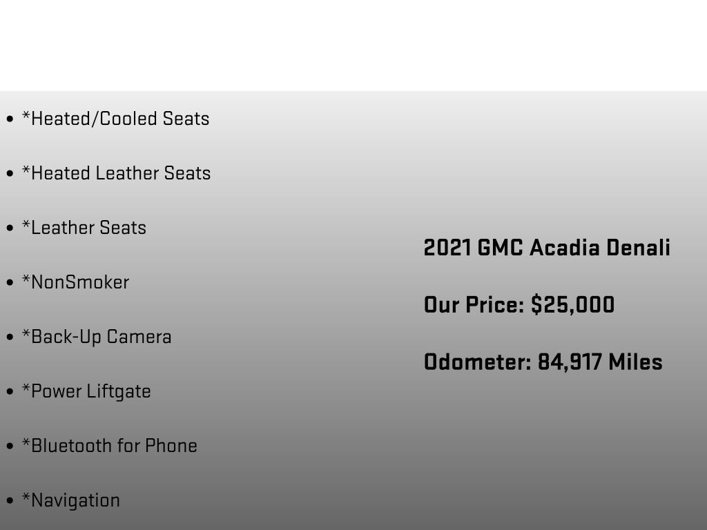 2021 GMC Acadia Denali Red at Carlisle Cadillac Buick GMC