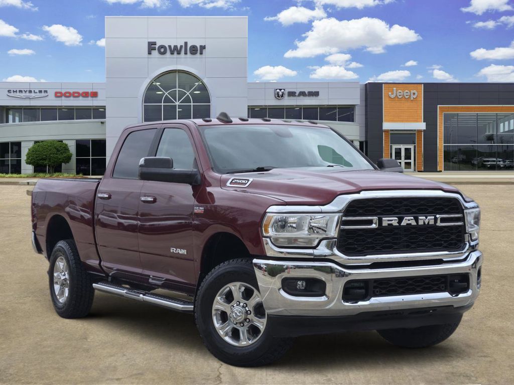 Delmonico Red Pearlcoat 2019 RAM 2500 Big Horn Crew Cab 4WD Pickup Truck Four-Wheel Drive 8-Speed Automatic