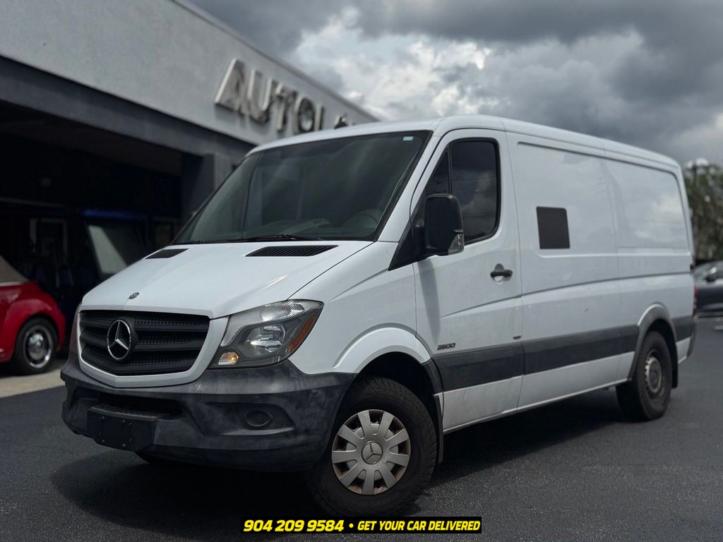 Arctic White 2015 Mercedes-Benz Sprinter Cargo Van 4X2 7-Speed Automatic