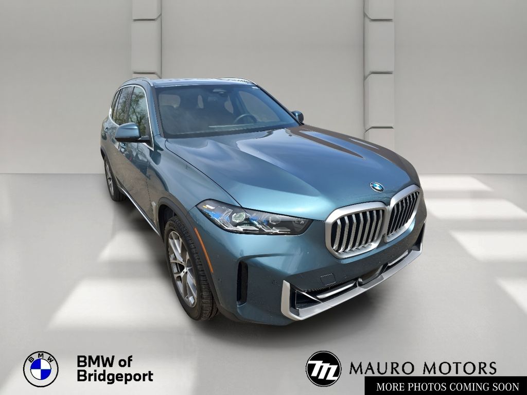 Blue Ridge Mountain Metallic 2024 BMW X5 xDrive40i AWD SUV / Crossover All-Wheel Drive 8-Speed Automatic