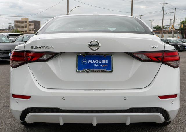 2023 Nissan Sentra SV White at John Sisson Motors