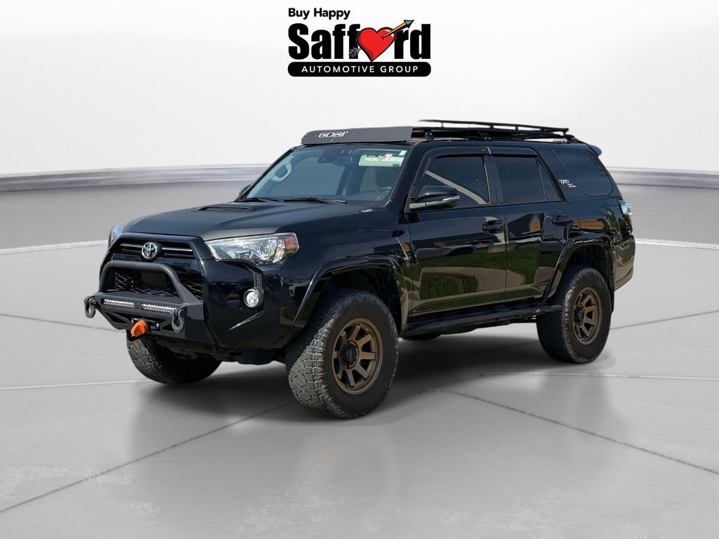 Midnight Black Metallic 2020 Toyota 4Runner TRD Off-Road Premium 4WD SUV / Crossover Four-Wheel Drive 5-Speed Automatic Overdrive