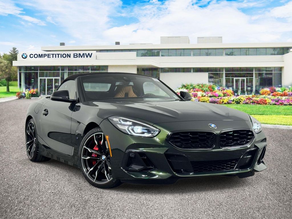San Remo Green Metallic 2025 BMW Z4 M40i RWD Convertible Rear-Wheel Drive Manual