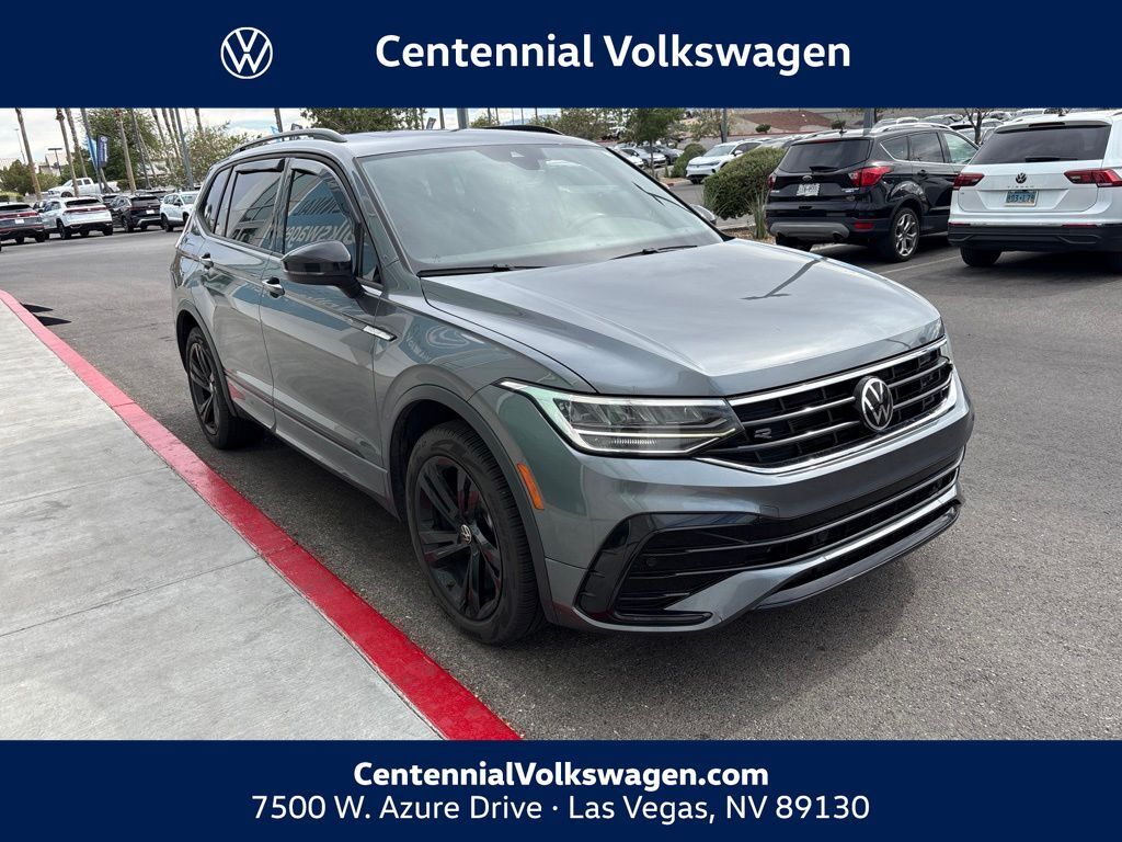 Platinum Gray Metallic 2023 Volkswagen Tiguan SUV / Crossover Front-Wheel Drive 8-Speed Automatic