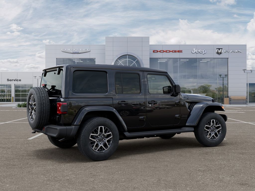 New 2026 Black Clearcoat Jeep Sahara image 4