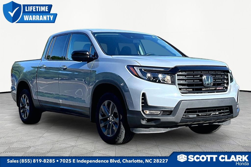 Sonic Gray Pearl 2023 Honda Ridgeline Sport AWD Pickup Truck All-Wheel Drive 9-Speed Automatic
