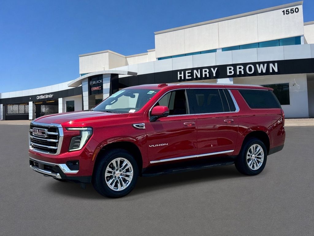 Volcanic Red Tintcoat 2025 GMC Yukon XL SUV / Crossover Four-Wheel Drive Automatic