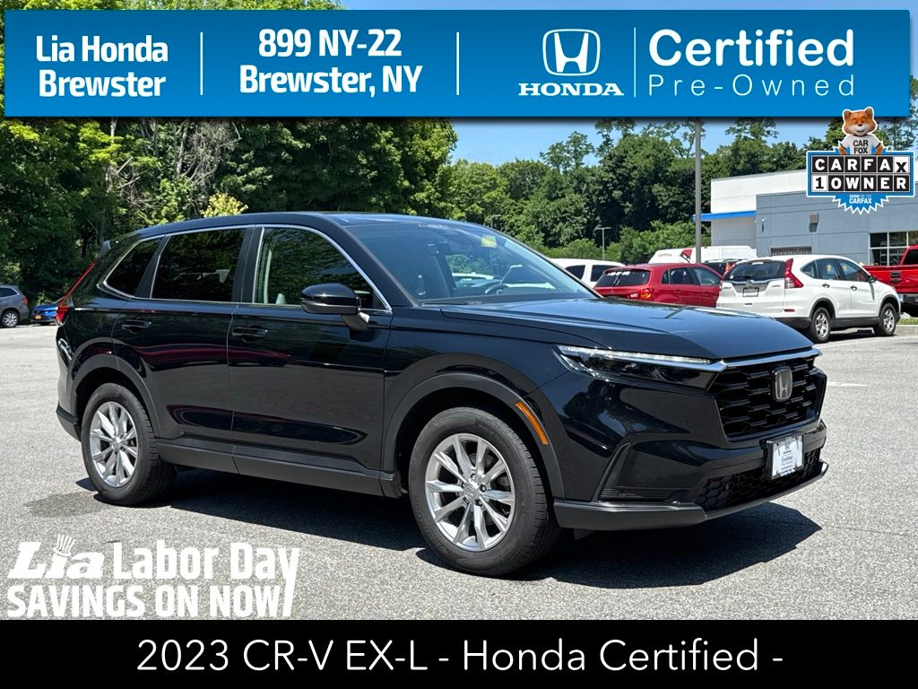 Black 2023 Honda CR-V SUV / Crossover All-Wheel Drive Continuously Variable Transmission