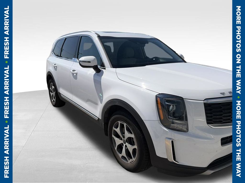Glacial White Pearl 2022 Kia Telluride SUV / Crossover All-Wheel Drive 8-Speed Automatic