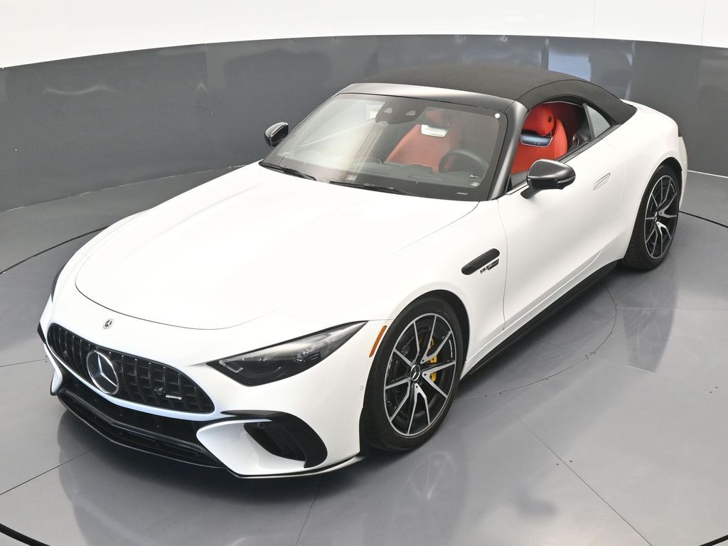 Used 2022 White Mercedes-Benz SL 63 AMG® image 56