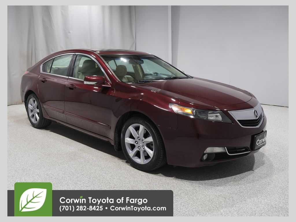 Basque Red Pearl II 2012 Acura TL FWD with Technology Package Sedan Front-Wheel Drive 6-Speed Automatic