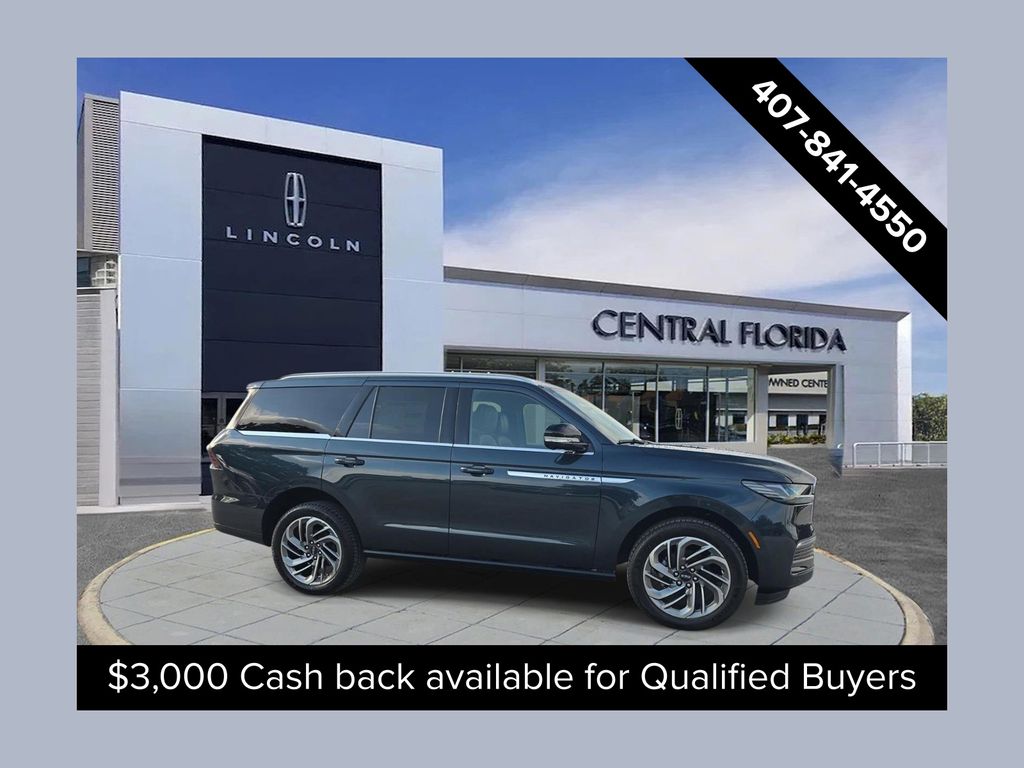Blue Metallic 2026 Lincoln Navigator SUV / Crossover Four-Wheel Drive Automatic