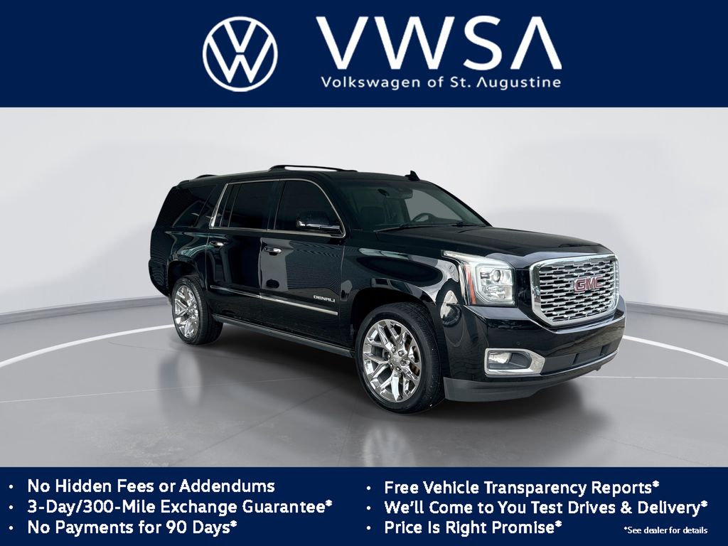 Onyx Black 2019 GMC Yukon XL SUV / Crossover 4X2 