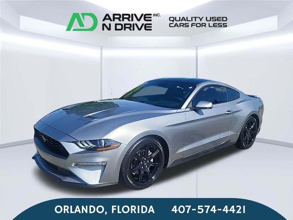 Silver Metallic 2020 Ford Mustang Coupe Rear-Wheel Drive Automatic
