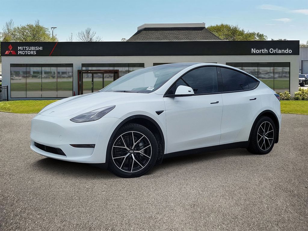 White 2023 Tesla Model Y SUV / Crossover All-Wheel Drive 1-Speed Automatic